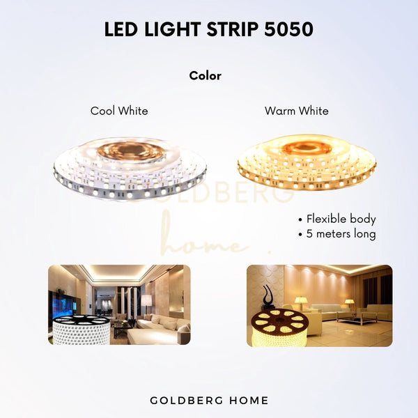 Premium LED strip light 5050 Goldberg Home SG