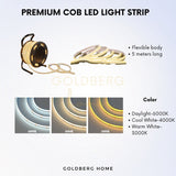 Premium COB LED Light Strip Goldberg Home SG
