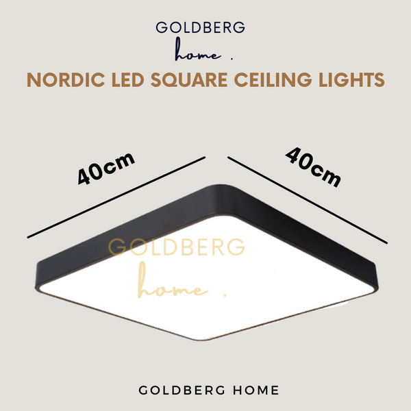 Nordic Square LED Ceiling Light