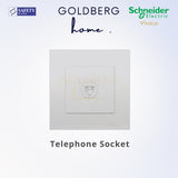 Schneider Electric Vivace Telephone Socket Goldberg Home SG
