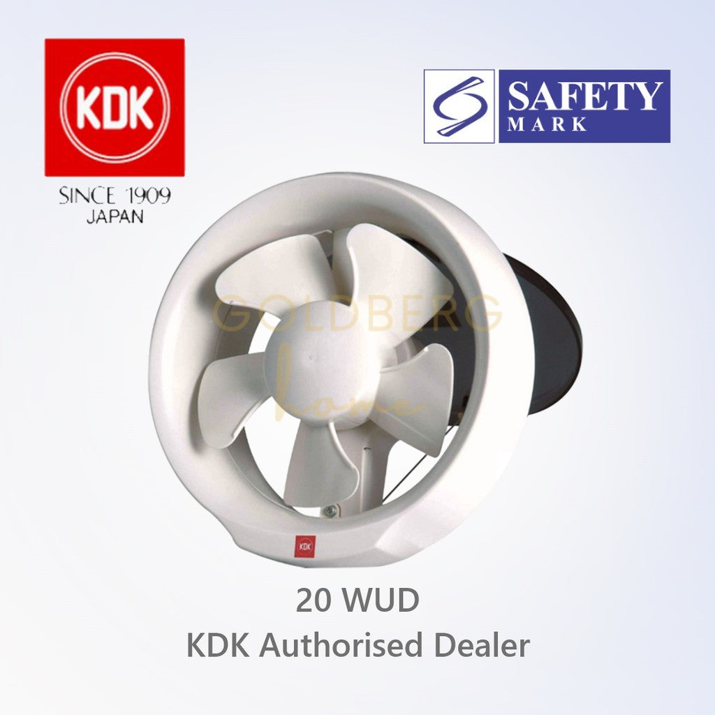 KDK 15 / 20 WUD Exhaust Fan suitable for SG HDB Condo Landed | Window Exhaust Fans | Goldberg Home SG