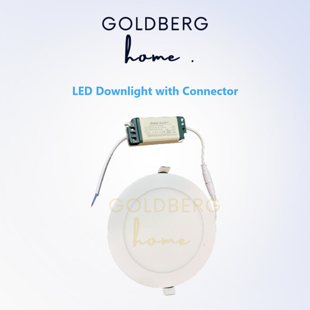Recessed Downlight 9W 12W Square Round Goldberg Home SG