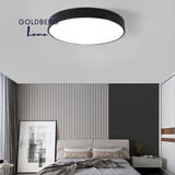 24W Edinburgh Premium LED light in a modern Singapore HDB bedroom renovation. Minimalist Goldberg Home lighting.