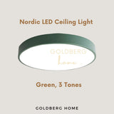 Green Edinburgh Premium LED with 3-Tone. Goldberg Home flexible green lighting for versatile SG homes.