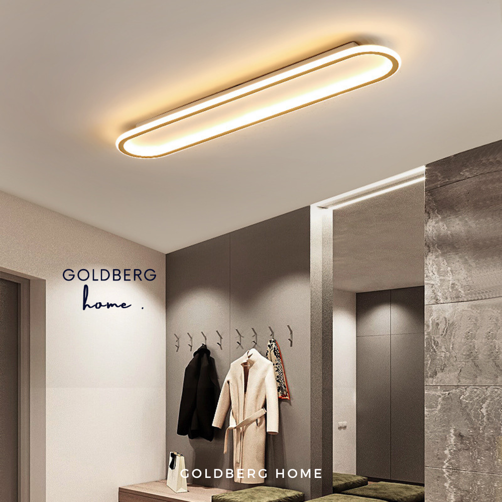 Hamburg Rectangle Ceiling Light Goldberg Home SG