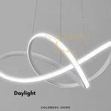 Color temperature variations for Louiza series: Daylight  lighting for SG living rooms.