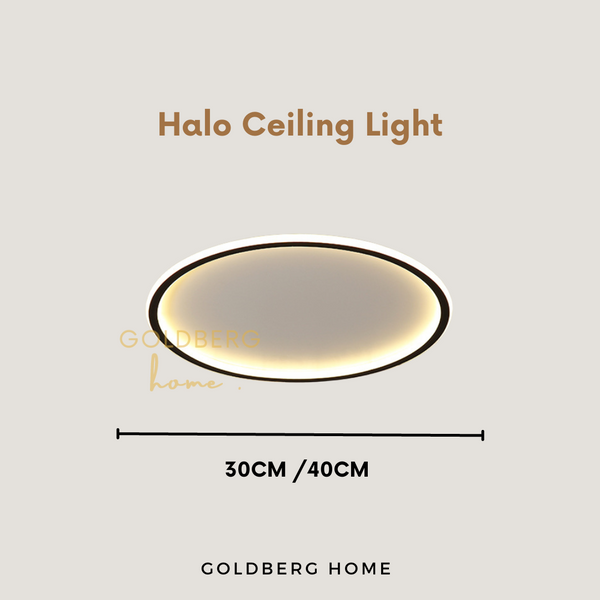 Halo Ceiling Light 36W 50W - 30/40CM - Warm White 3Tones